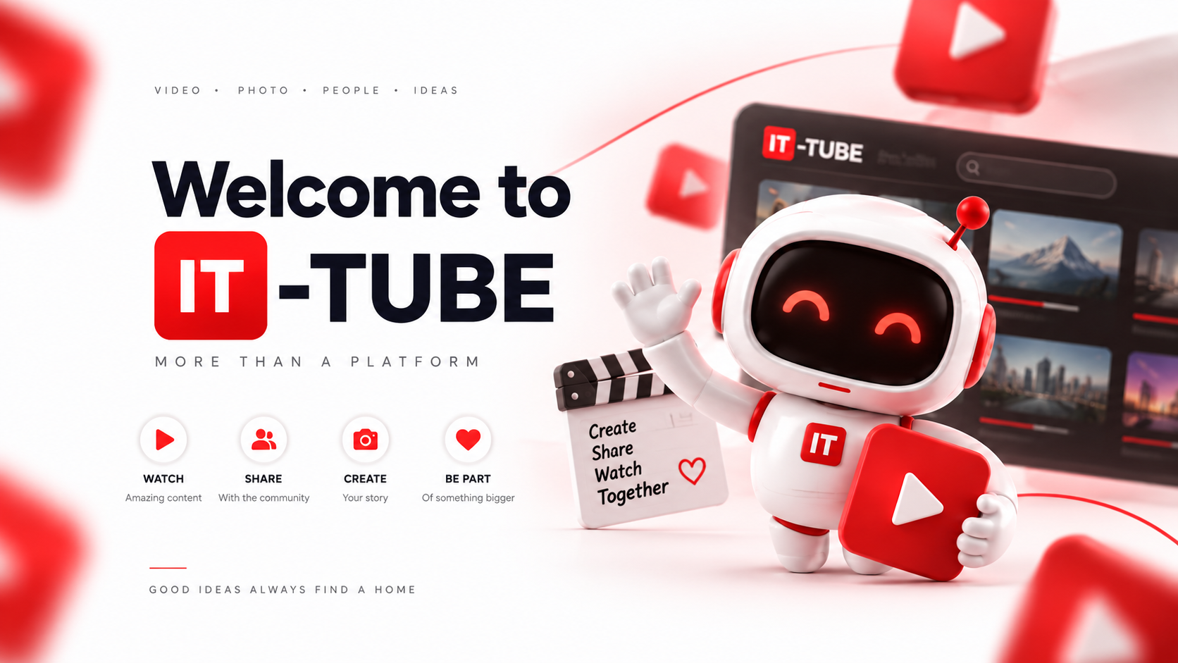 Приветсвую вас в IT - TUBE